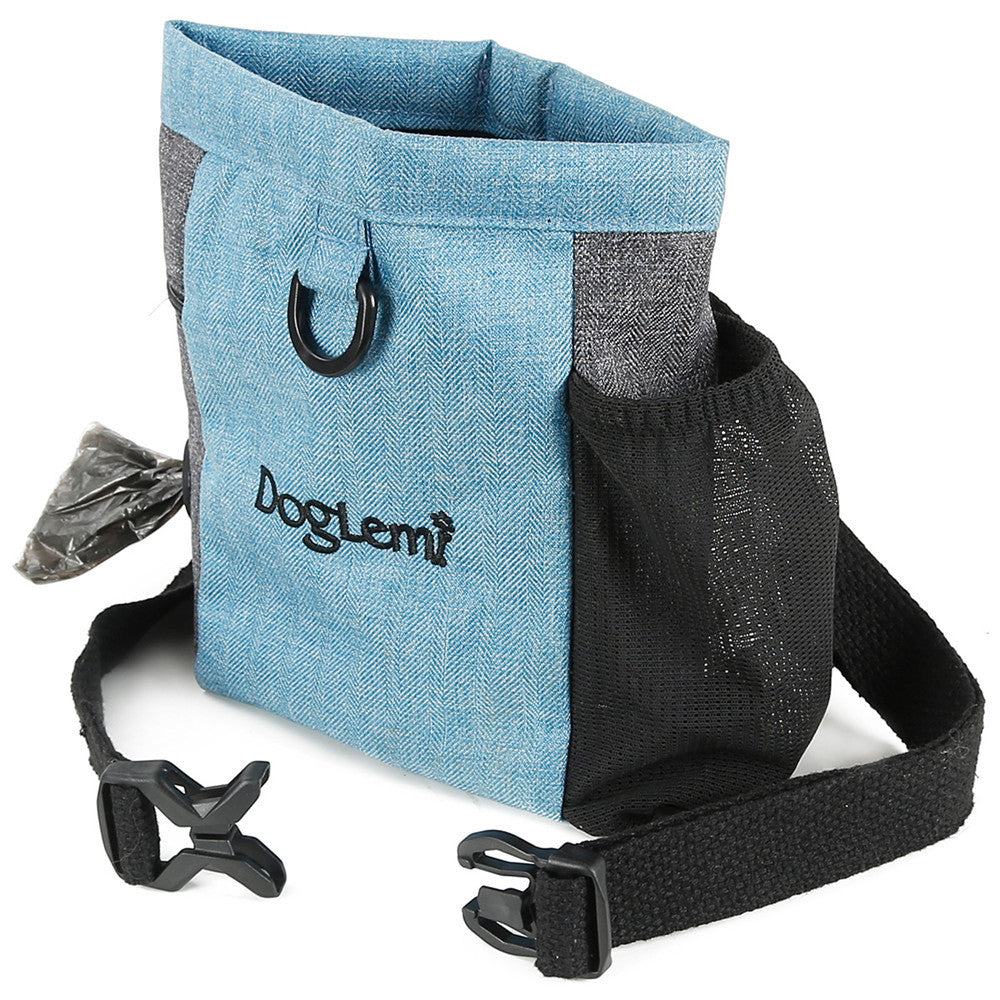 Portable Training Dog Snack Bag - Outdoor Canvas