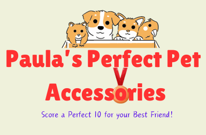 Paula's Perfect Pet Accessories logo