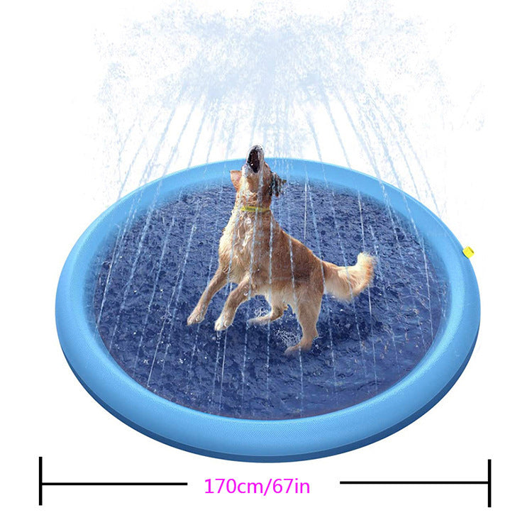 Pet Splash Pad - Water Spray Mat for Pets