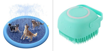 Pet Splash Pad - Water Spray Mat for Pets