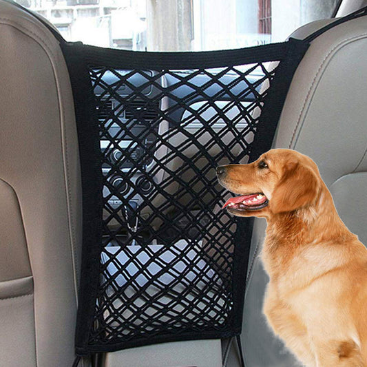 Elastic Car Safety Barrier Net for Pets and Children