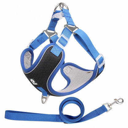 Breathable Pet Harness Adjustable Leash