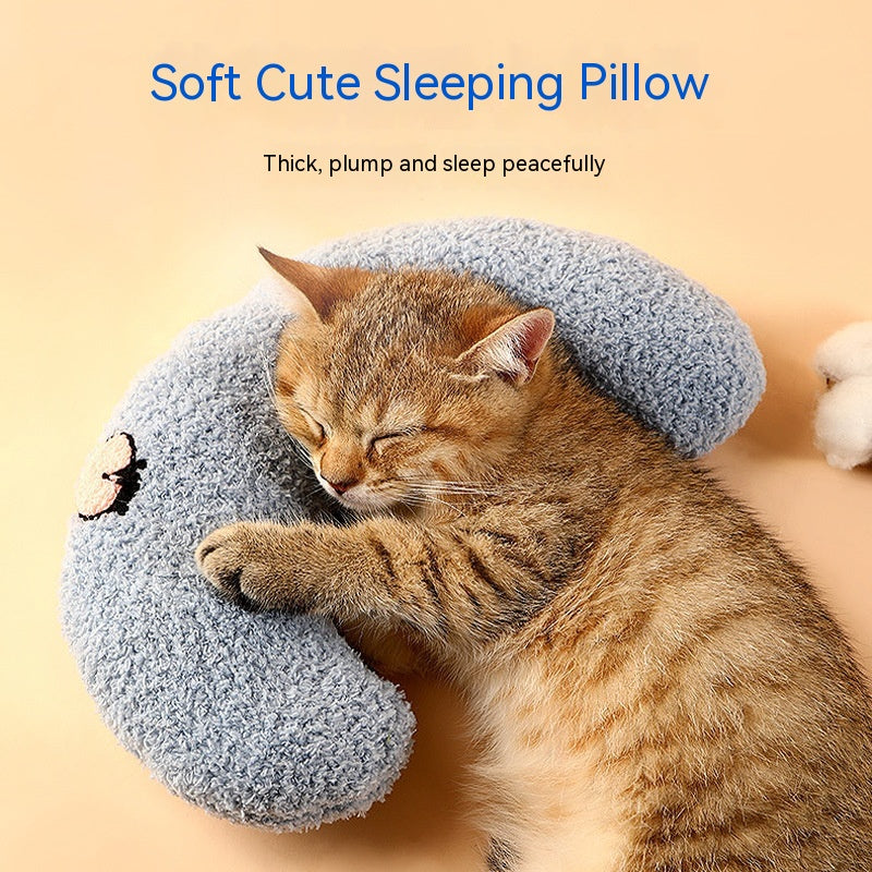 Dog Cat Sleeping Pillow / Small Plush Pillow